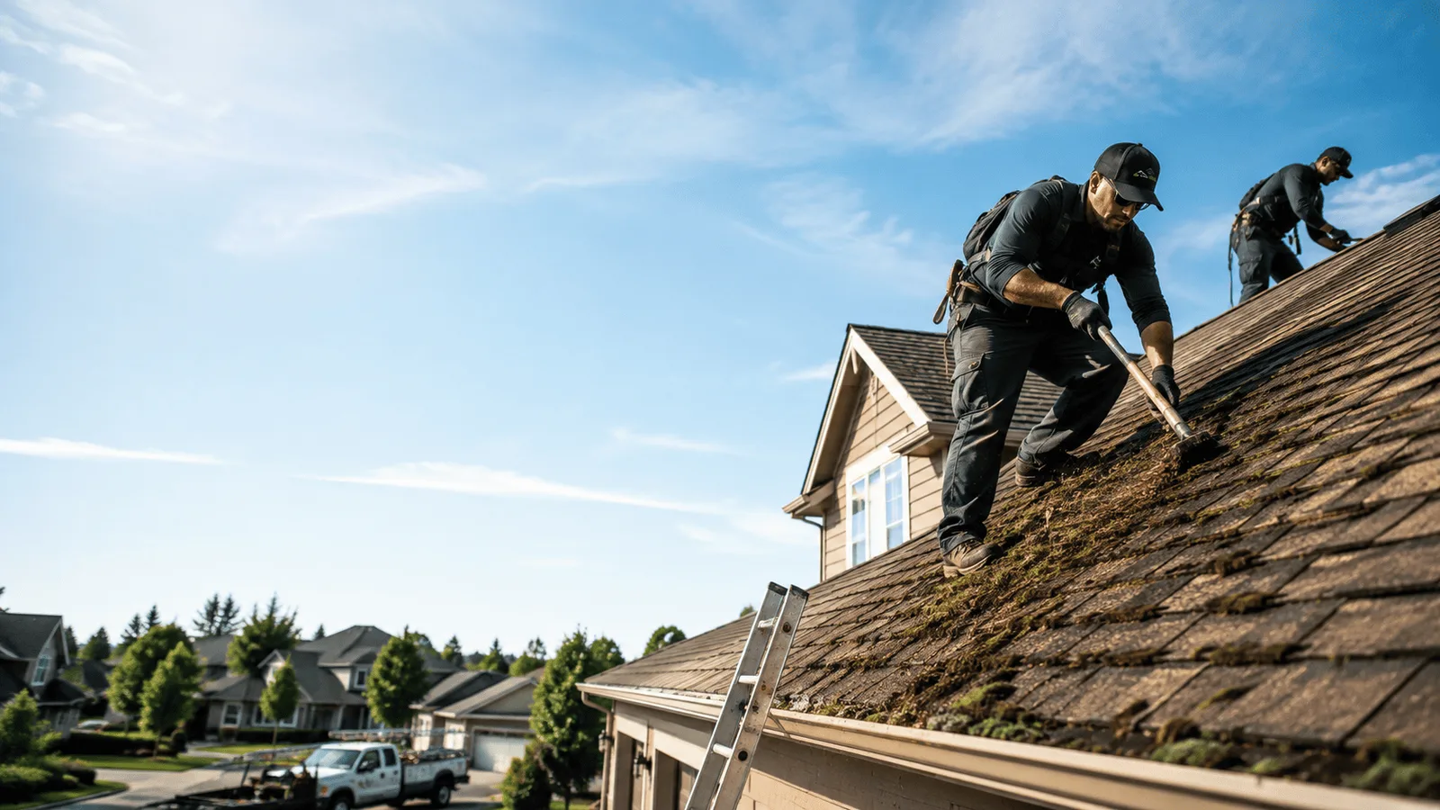 Roof Moss Removal in Crowheart, WY near me
